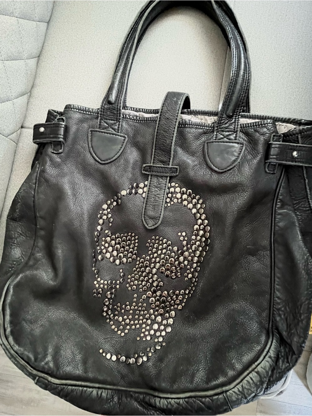 Vintage Zadig & Voltaire Rock Skull Bag